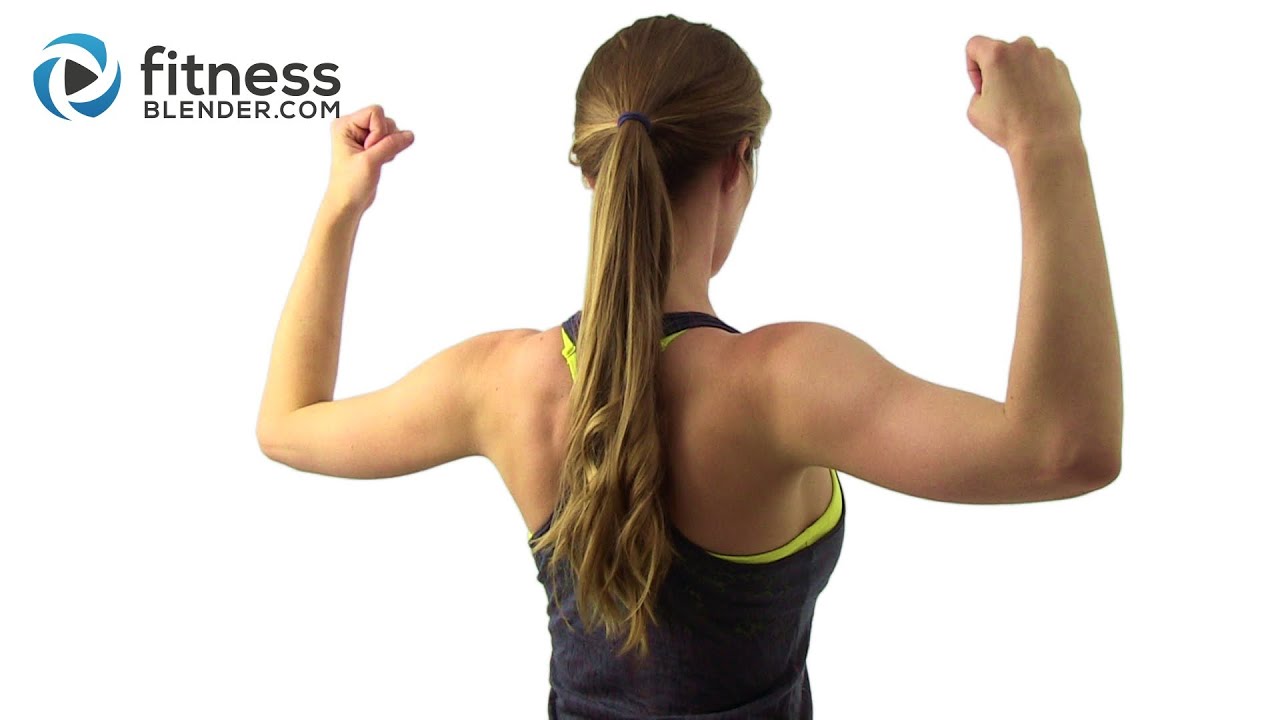 Tank Top Arms Round 2 - Upper Back, Arm and Shoulder Workout for a Strong, Lean Upper Body