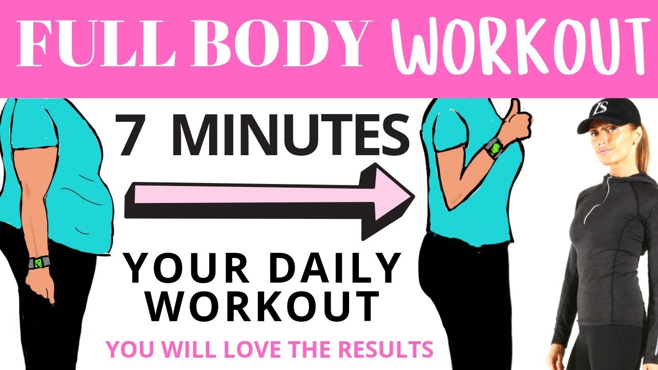 FULL BODY WORKOUT - 7 MINUTE WORKOUT FOR WEIGHT LOSS - BELLY FAT WORKOUT BY LUCY WYNDHAM-READ