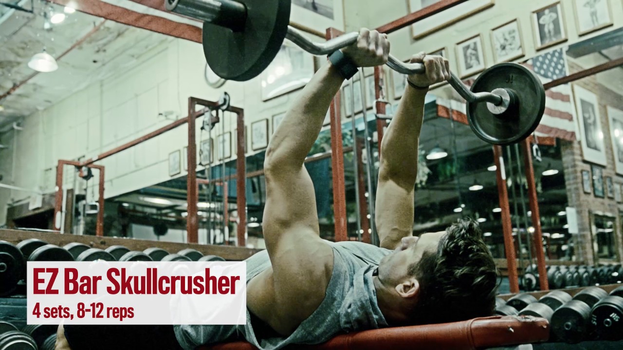 Crushing Chest and Triceps with Mike Simone