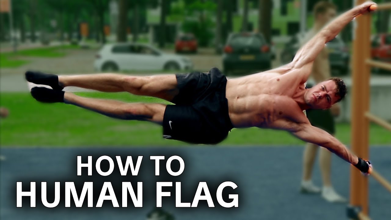 How To Human Flag | Calisthenics Step-By-Step Tutorial