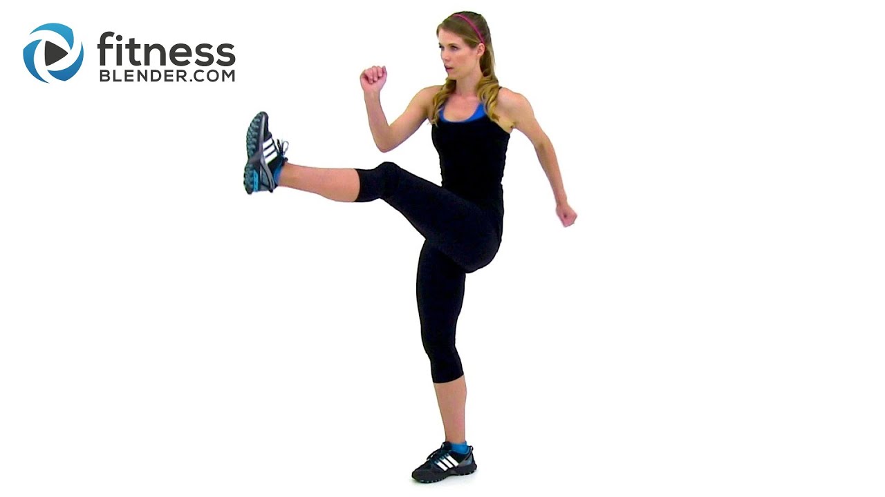 Cardio Infused Standing Abs Workout - Crunchless Abs + Cardio