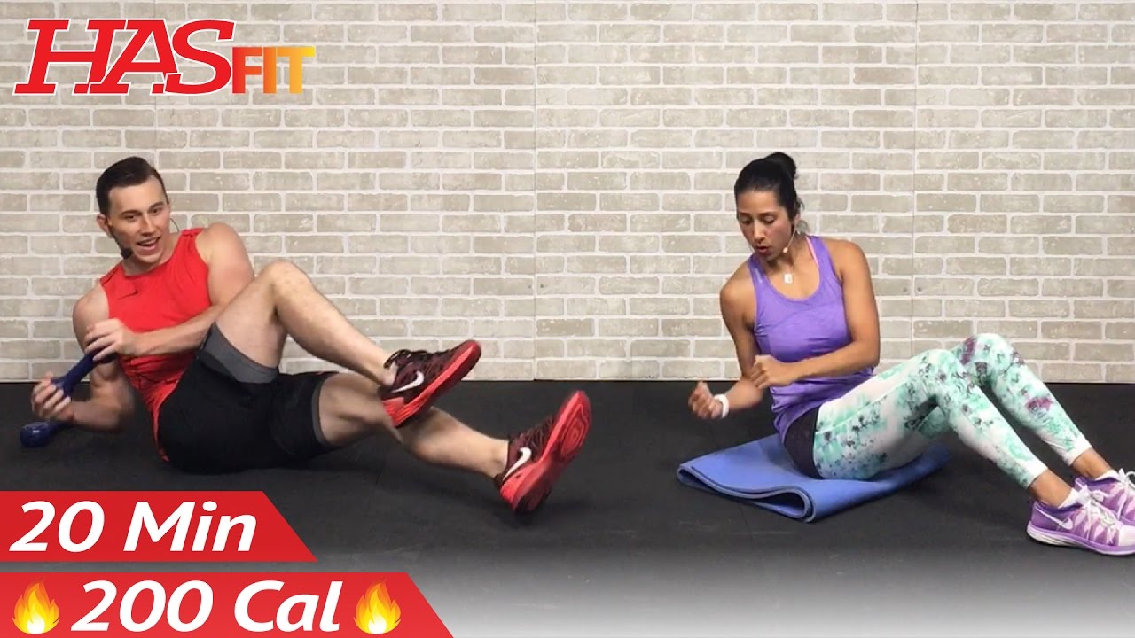 20 Minute Ab Workout for Women & Men 20 Minute Abs Workout for People Who Get Bored Easily at Home