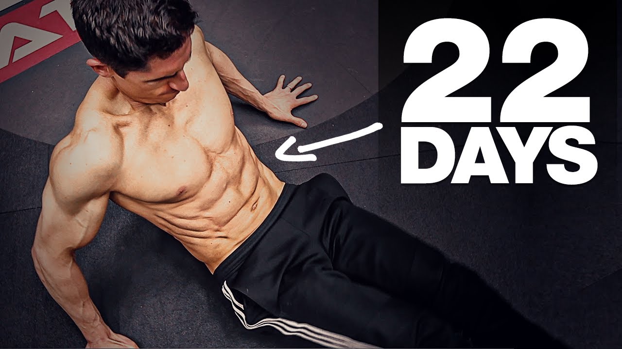 Get a 6 Pack in 22 Days! (HOME AB WORKOUT)