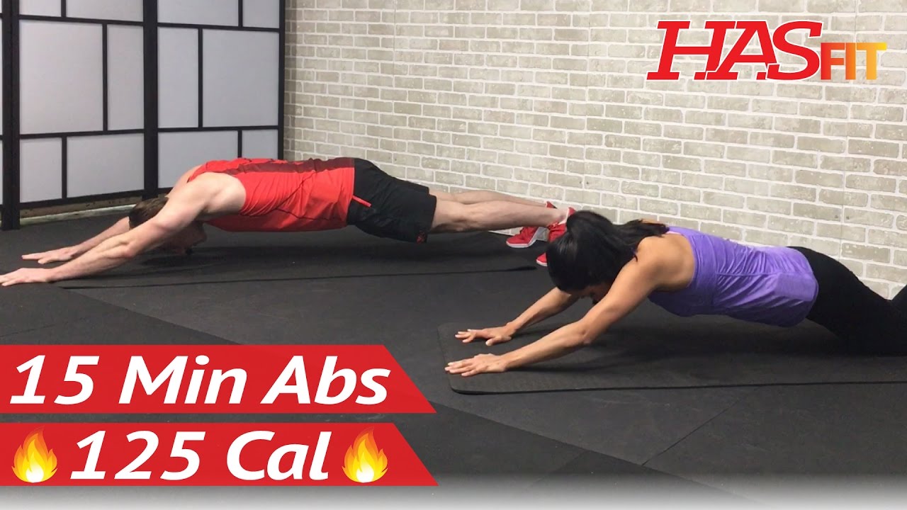 15 Minute Intense Ab Workout for Men & Women 15 Min Abs HIIT Abs Abdominal Exercises