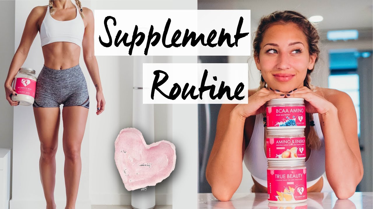 MY SUPPLEMENT ROUTINE | VICKY JUSTIZ