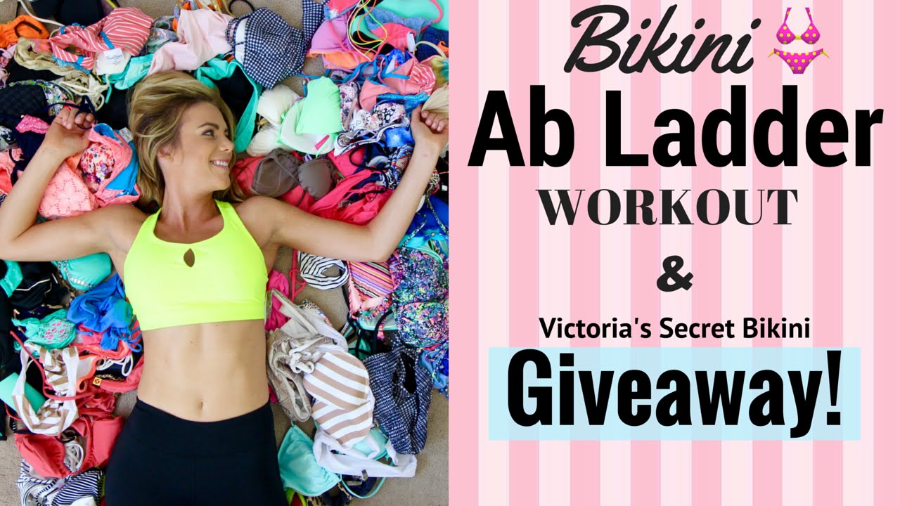 Bikini Ab Ladder Workout | Victoria's Secret Bikini Giveaway!