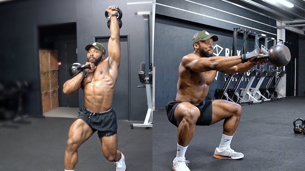 ULTIMATE FULL BODY KETTLEBELL WORKOUT (Beginners and Advanced)