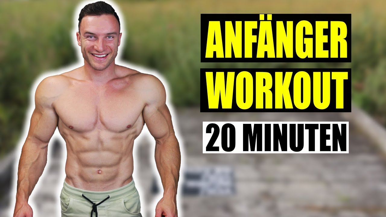 20 Minuten Ganzkörper Anfänger Workout für Zuhause | ohne Equipment Sascha Huber