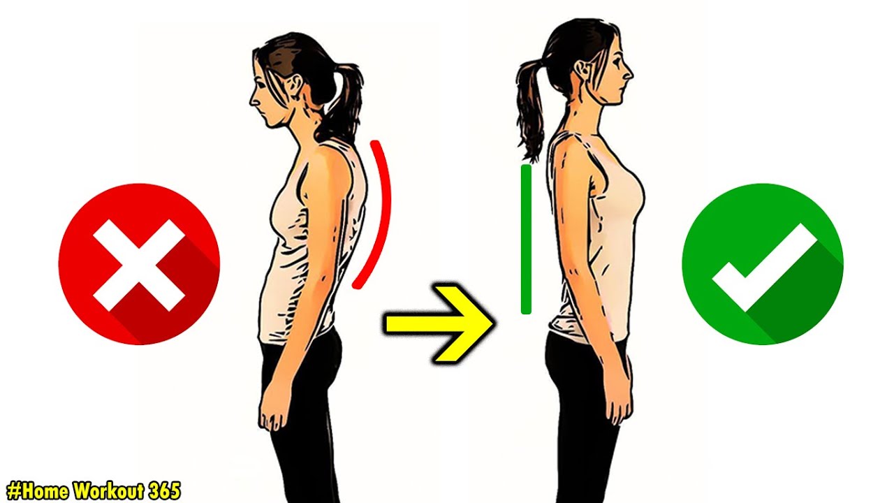 5 Easy Exercises to Maintain Good Posture & Prevent Hunched Shoulders