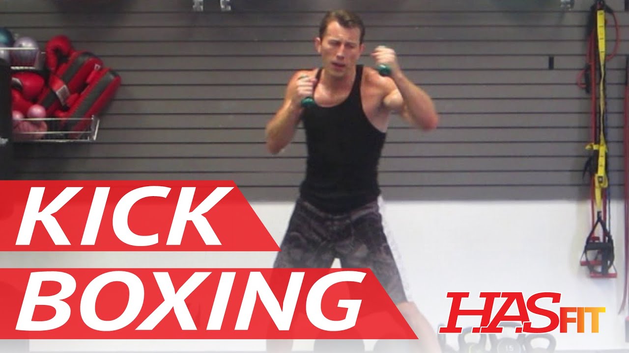 BEST 30 Minute Cardio Kickboxing Workout Aerobic Cardiovascular Exercises HASfit Cardio Training