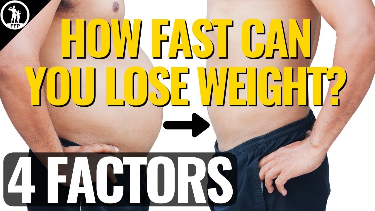 How Fast Can You Lose Weight? Discover The Right Answer For You...