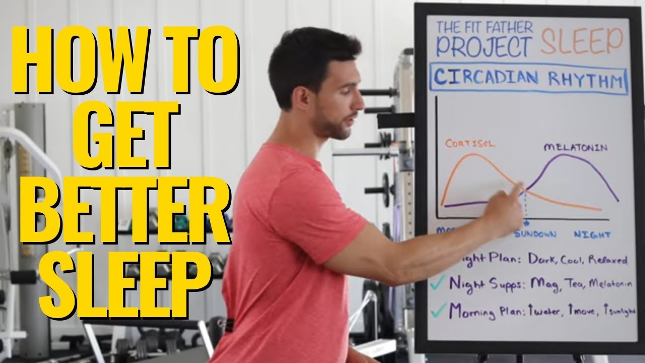 How To Get Better Sleep At Night [Circadian Rhythm EXPLAINED]
