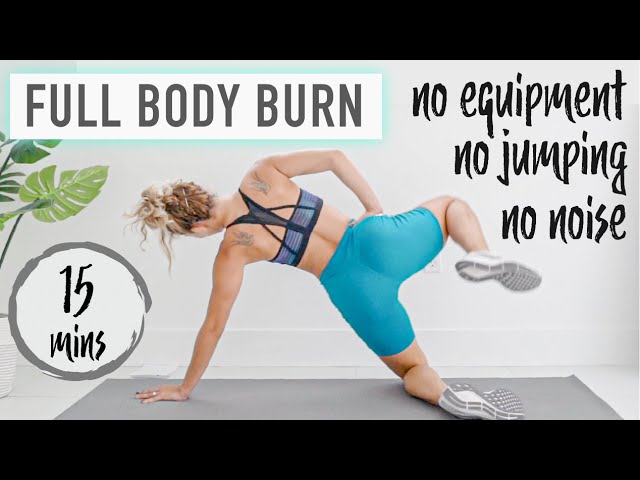 NO JUMPING, LOW IMPACT *Full Body* HOME WORKOUT