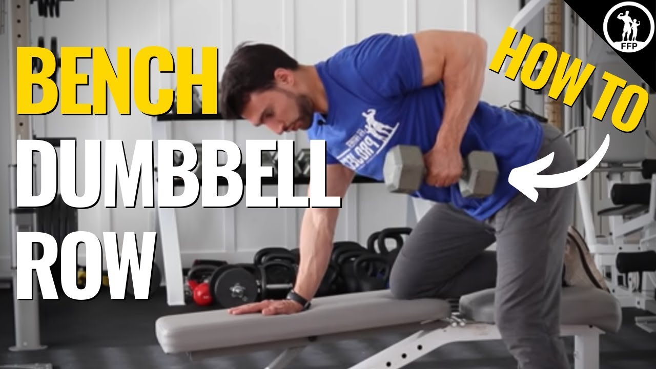How To Do A One Arm Dumbbell Row - Complete Video Tutorial & Exercise Guide