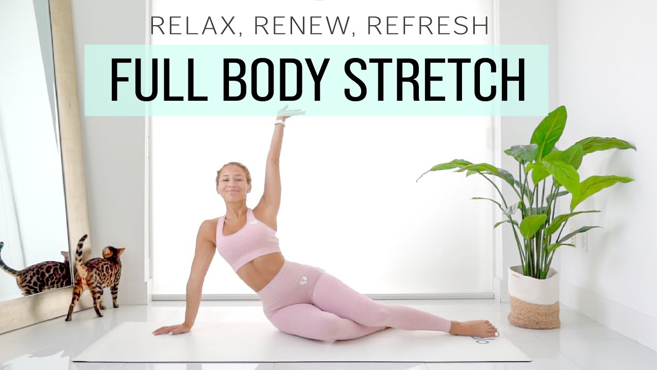 FULL BODY STRETCH for sore muscles & stiff joints ?