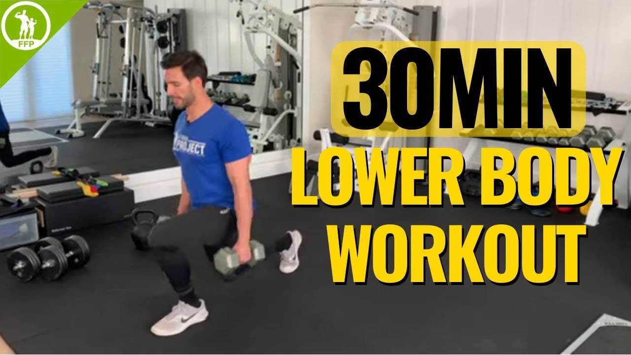 30-Minute at Home Lower Body Strength Workout For Men