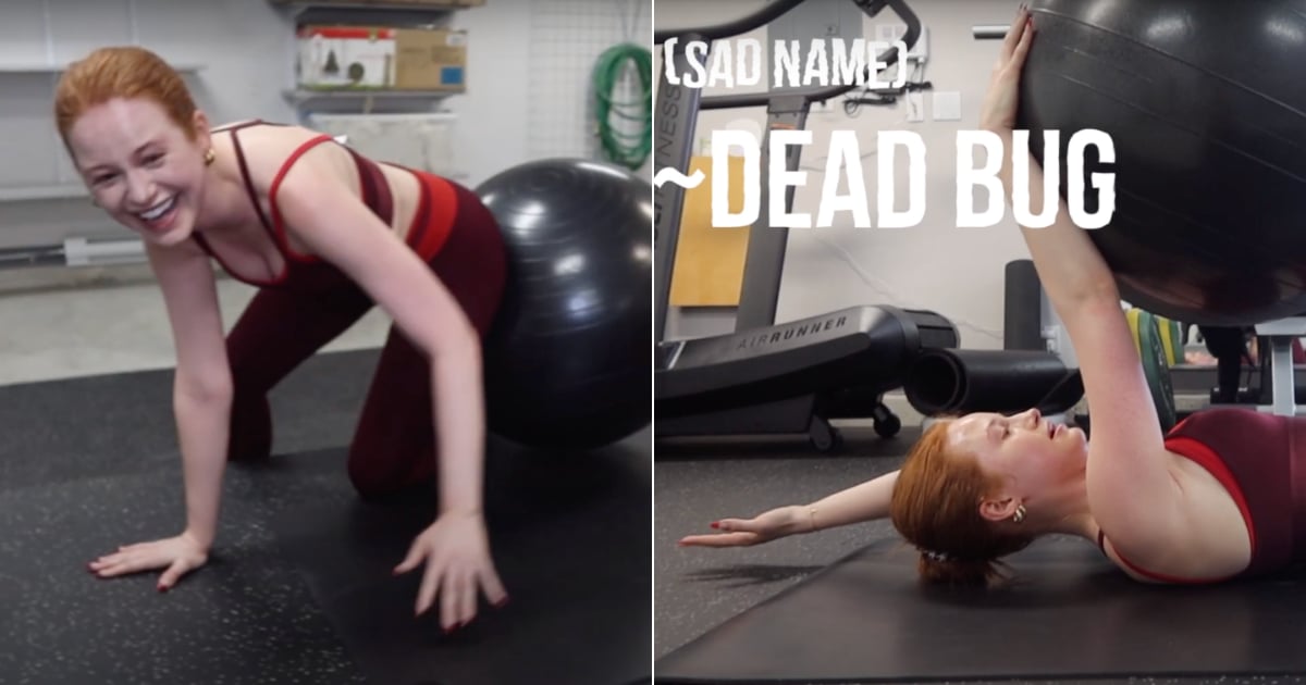 Madelaine Petschs 3-Circuit Morning Workout Looks Like Core-Quaking, Quad-Shaking Fun