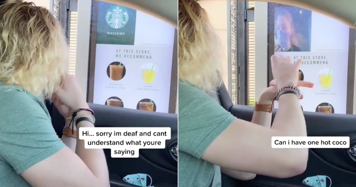 Yes, Drive-Throughs Can Be Deaf-Inclusive This TikTok Shows How a Starbucks Does It