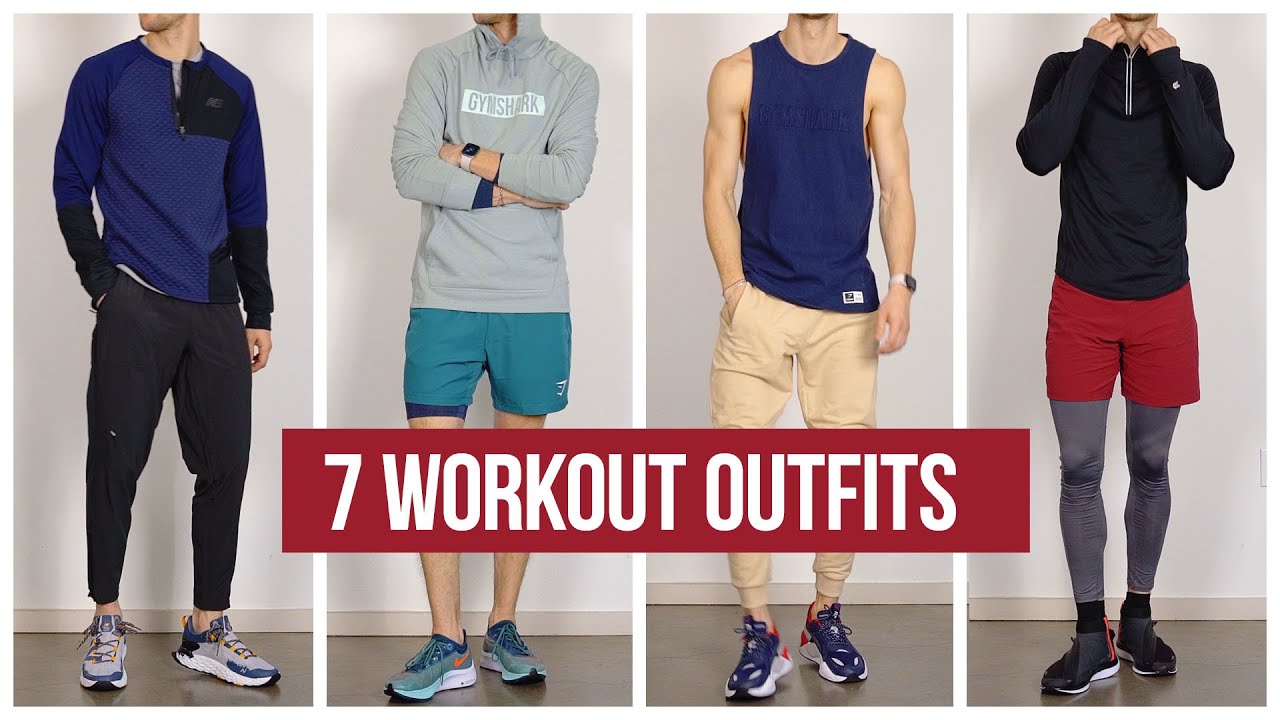 7 Workout Outfits | Mens Gymwear Outfit Inspiration