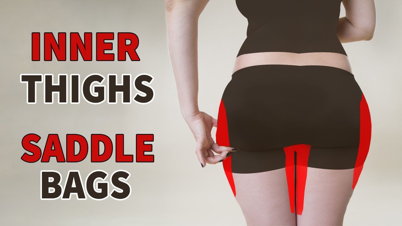 INNER THIGHS + SADDLEBAGS | EASY WORKOUT FOR LAZY GIRLS