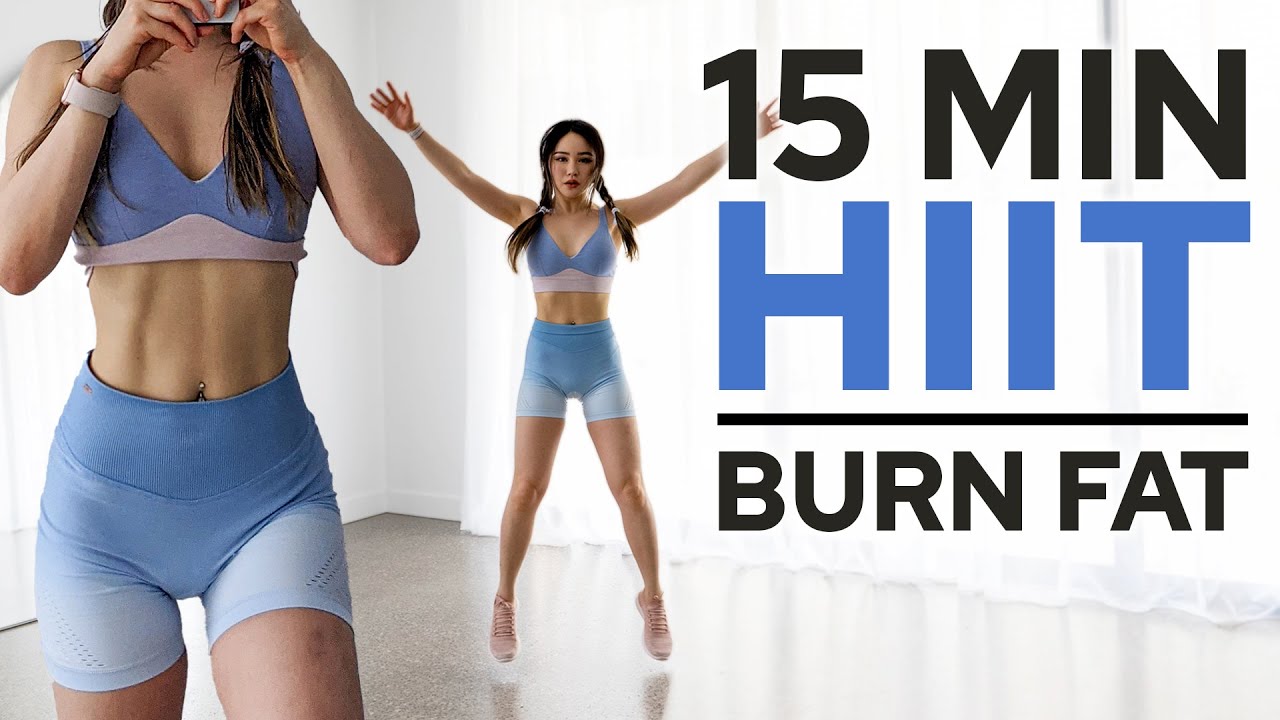 15 min Intense HIIT for Fat Burn | Standing & No Equipment