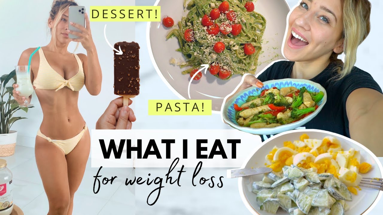 WHAT I EAT to lose fat // using NOOM + review