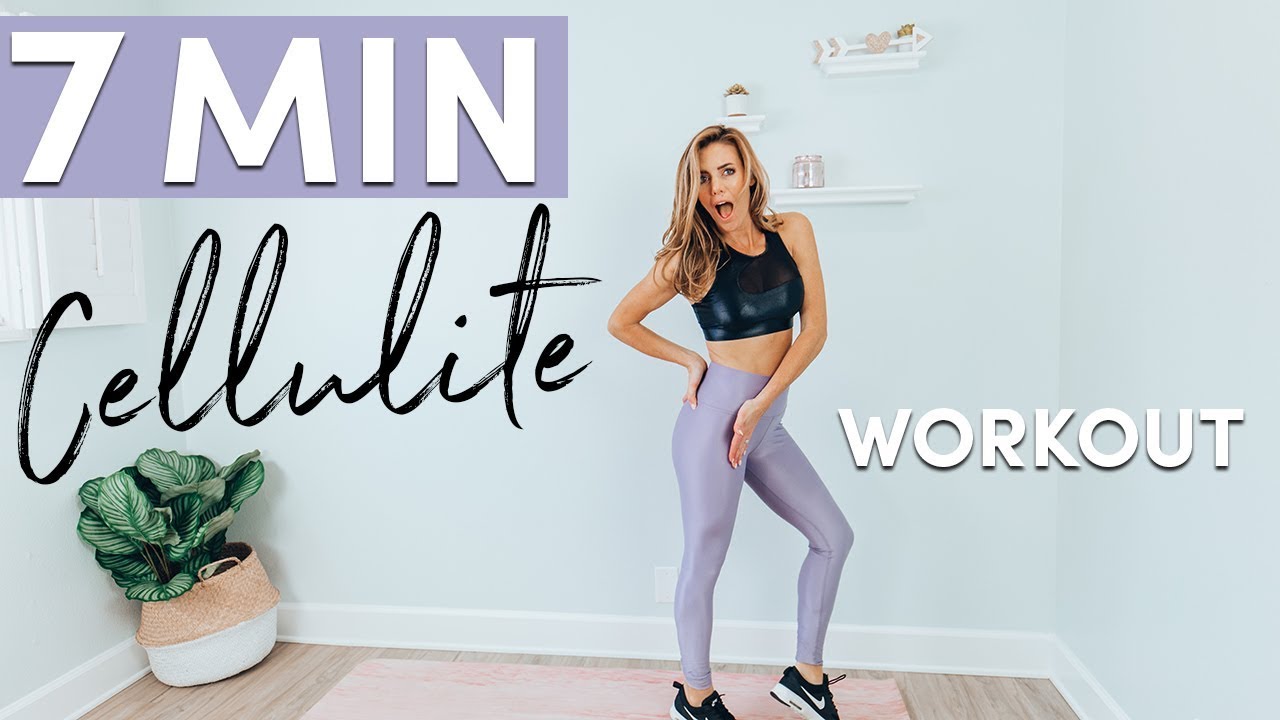 7 Minute CELLULITE Reducing Workout | Exercise to Lose Thigh Fat