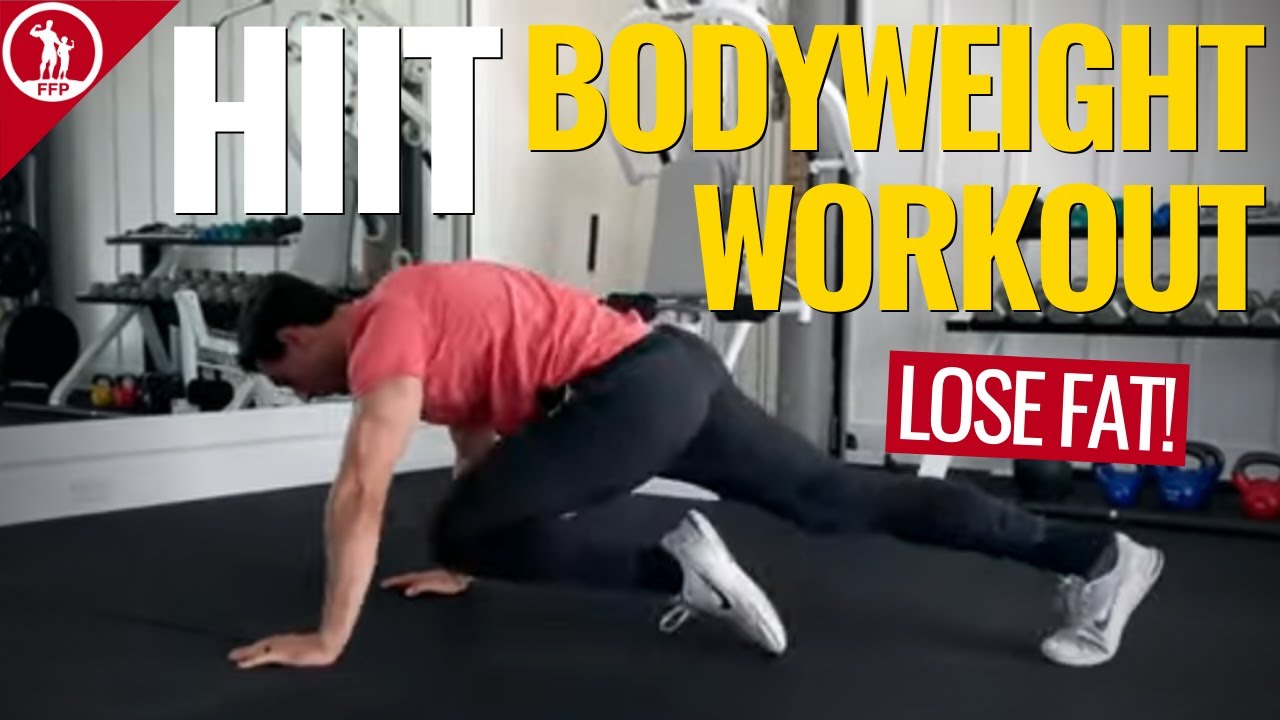 HIIT Bodyweight Workout for Fat Loss (NO EQUIPMENT!)